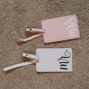 Mr. & Mrs. Luggage Tags